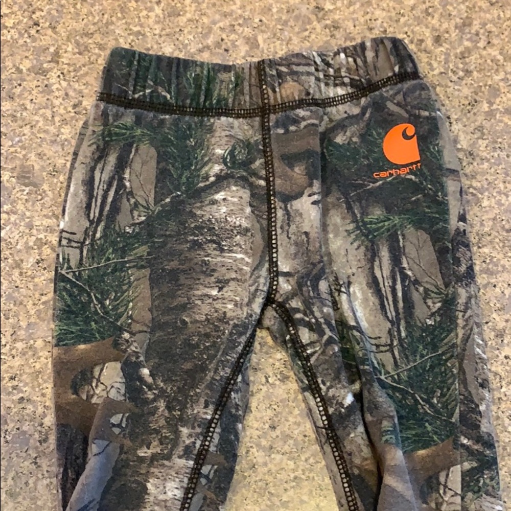 Carhartt 24 months camo pants